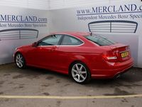 used Mercedes C220 C-Class 2015 (15) MERCEDES BENZCDI AMG SPORT COUPE DIESEL AUTO RED