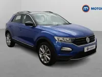Used VW T-Roc Design 116 HP (85 kW) 2020 Blue SUV