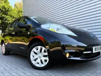 Used Nissan Leaf Visia 80 kW (109 HP) 2016 Black Hatchback