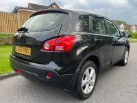 Used Nissan Qashqai Tekna 114 HP (83 kW) 2008 Black SUV
