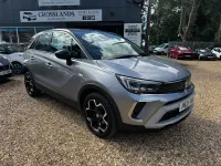 Used Vauxhall Crossland Elite 130 HP (95 kW) 2021 Grey SUV