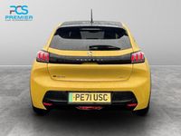 Used Peugeot e-208 Premium 100 kW (136 HP) 2021 Yellow Hatchback