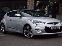 used Hyundai Veloster Veloster 2012 (12)1.6 GDi Sport DCT Euro 5 4dr Petrol Silver