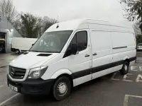 Used Mercedes Sprinter 140 HP (102 kW) 2017 White Van