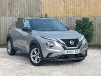 Used Nissan Juke N-Connecta 114 HP (83 kW) 2021 Silver SUV