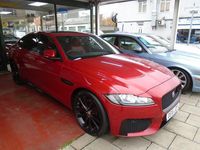 Used Jaguar XF S 300 HP (220 kW) 2016 Red Sedan