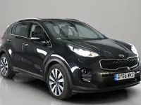 Used Kia Sportage 182 HP (133 kW) 2016 Black SUV