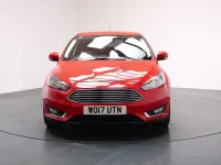 Used Ford Focus Titanium 100 HP (73 kW) 2017 Red Hatchback