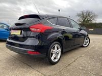 Used Ford Focus Zetec 2015 Black Hatchback