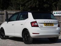 Used Skoda Fabia Colour Edition 58 HP (42 kW) 2020 Candy white black magic pearl effect Hatchback