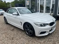 Begagnad BMW 420 M Sport 2015 Vit Cab