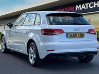 Used Audi A3 Sportback Comfort 2018 White Hatchback
