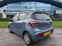 Usado Hyundai i10 SE 87 HP (63 kW) 2019 Azul Citadino