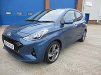 Used Hyundai i10 Premium 2024 Blue Hatchback
