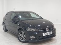 Used VW Polo R-line 95 HP (69 kW) 2019 Black Hatchback