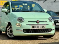 Used Fiat 500 Lounge 69 HP (50 kW) 2018 Green Hatchback