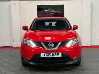 Used Nissan Qashqai Acenta 110 HP (80 kW) 2015 Red SUV