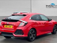 Used Honda Civic EX 129 HP (94 kW) 2017 Red Hatchback