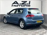 Used VW Golf VII S 2015 Blue Hatchback