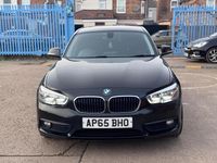 Begagnad BMW 116 Efficient Dynamics 2016 Svart Halvkombi