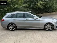 Used Mercedes C300 AMG line 228 HP (167 kW) 2015 Silver Estate