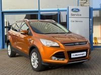 Used Ford Kuga Titanium 140 HP (102 kW) 2014 Orange SUV