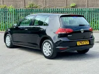 Used VW Golf VII S 105 HP (77 kW) 2014 Black Hatchback