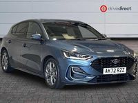 Used Ford Focus ST-Line 125 HP (91 kW) 2022 Blue Hatchback