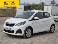 Used Peugeot 108 Active 68 HP (50 kW) 2016 White Hatchback