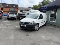Used VW Caddy 102 HP (75 kW) 2011 White MPV