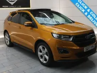 Begagnad Ford Edge Sport 210 HK (154 kW) 2017 Orange SUV