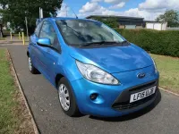 Used Ford Ka 69 HP (50 kW) 2015 Blue Hatchback