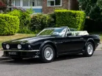 Used Aston Martin V8 Vantage 408 HP (300 kW) 1988 Black Cabriolet