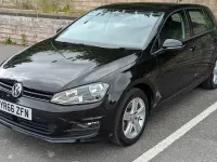 Used VW Golf VII Edition 125 HP (91 kW) 2016 Black Hatchback