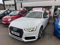 Used Audi A4 Black Edition 150 HP (110 kW) 2018 White Sedan
