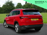 Used Skoda Karoq SE L 150 HP (110 kW) 2023 Red SUV