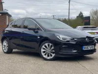 Used Vauxhall Astra 125 HP (91 kW) 2017 Black Hatchback