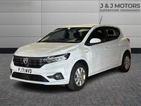 Used Dacia Sandero Comfort 2021 White Hatchback