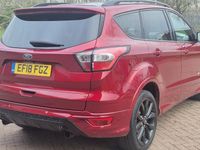 Used Ford Kuga ST-Line X 180 HP (132 kW) 2018 Red SUV