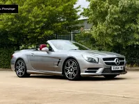Used Mercedes SL350 AMG 306 HP (225 kW) 2014 Silver Cabriolet