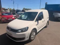 Used VW Caddy 102 HP (75 kW) 2012 White MPV
