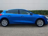 Used Ford Focus Titanium 2021 Blue Hatchback