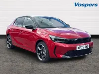 Used Vauxhall Corsa Ultimate 100 HP (73 kW) 2025 Red Hatchback