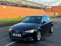 Used Audi A3 Sport 110 HP (80 kW) 2016 Black Hatchback