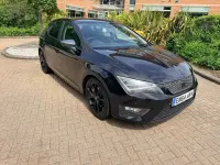 Used Seat Leon FR 184 HP (135 kW) 2015 Black Hatchback