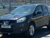 Used Nissan Qashqai N-TEC 106 HP (77 kW) 2010 Black SUV