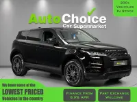 Käytetty Land Rover Range Rover evoque R-Dynamic 150 HP (110 kW) 2020 Musta Katumaasturi