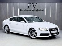 Used Audi A7 S-Line 2012 White Hatchback