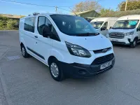Used Ford Transit Custom 105 HP (77 kW) 2017 White Van