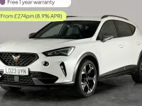Used Cupra Formentor 204 HP (150 kW) 2023 White SUV